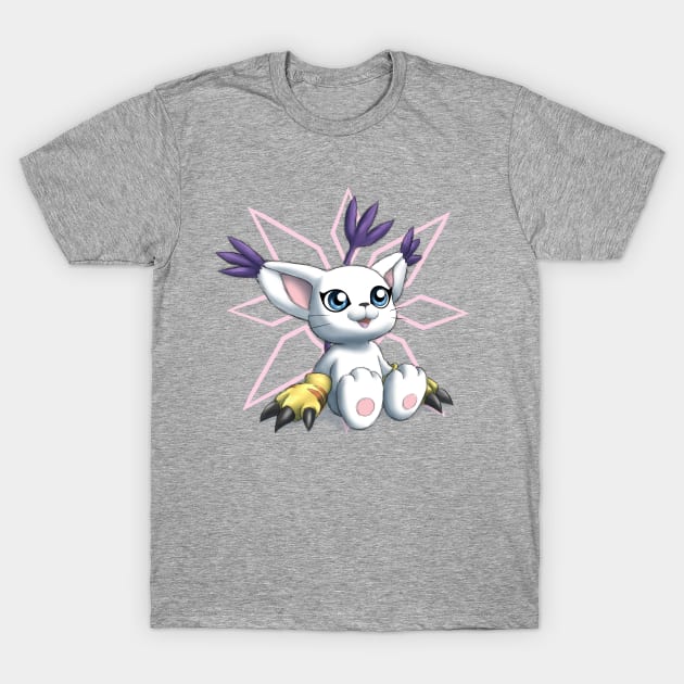 Gatomon - The Crest of Light T-Shirt by Stranger Attire